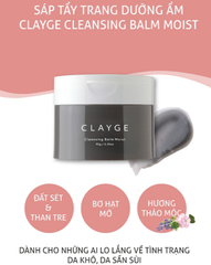 Sáp tẩy trang dưỡng ẩm Clayge Cleansing Balm Moist N