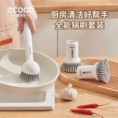 Combo Cọ nồi , chảo đa năng ECOCO