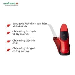 Máy Dưỡng Da Sóng Âm 3in1 Medisana FC 211