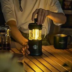 Bộ 2 Đèn cắm trại Starbucks Pháp