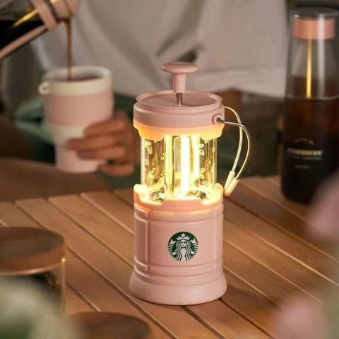 Bộ 2 Đèn cắm trại Starbucks Pháp