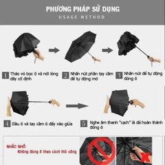 Ô Tự Động Gấp Gọn Ajisai