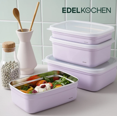 Combo hộp bảo quản thực phẩm inox 304  Edelkochen