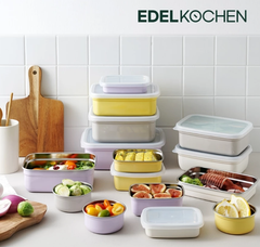 Combo hộp bảo quản thực phẩm inox 304  Edelkochen