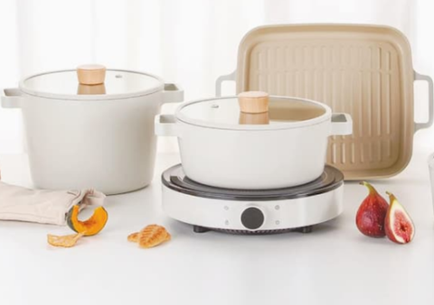 Combo Bếp Từ + bộ nồi, nướng Fika