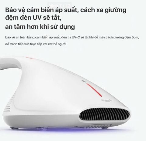Máy hút bụi giường nệm DEEMA CM800