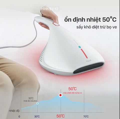 Máy hút bụi giường nệm DEEMA CM800