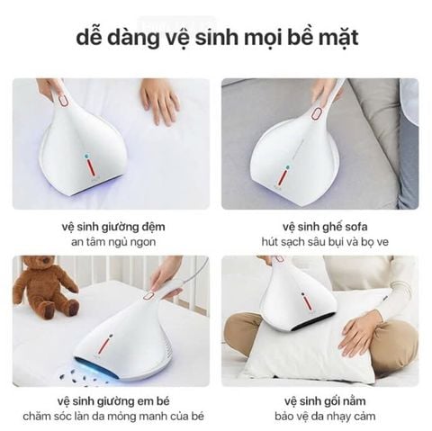 Máy hút bụi giường nệm DEEMA CM800