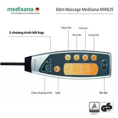 Đệm massage medisana MM825