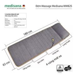 Đệm massage medisana MM825