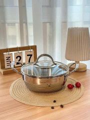 Nồi 2 quai Inox Chockmen 18cm