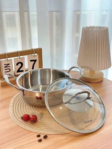 Nồi 2 quai Inox Chockmen 18cm