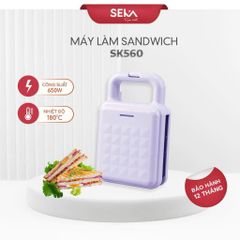 Máy nướng bánh mì đa năng Sandwich Seka SK560 chống dính