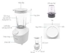 Máy xay sinh tố Philips HR2041/10