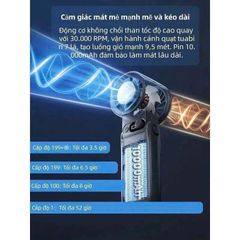 Quạt Mini JF168 Pin 6.000mAh