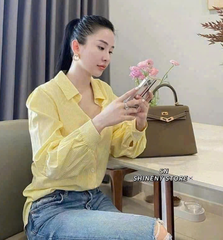 Áo sơ mi VP tay phồng