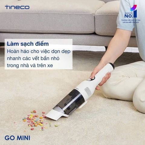 Hút bụi cầm tay  - Tineco mini go - Phiên bản 2025
