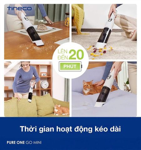 Hút bụi cầm tay  - Tineco mini go - Phiên bản 2025
