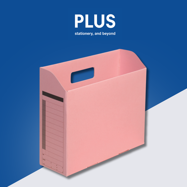 Hộp Đựng PLUS Lưu Trữ Hồ Sơ, Tài Liệu A4E Bằng Giấy Chuyên Dụng - Thiết Kế Cho Hồ Sơ Nằm Ngang