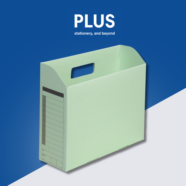Hộp Đựng PLUS Lưu Trữ Hồ Sơ, Tài Liệu A4E Bằng Giấy Chuyên Dụng - Thiết Kế Cho Hồ Sơ Nằm Ngang