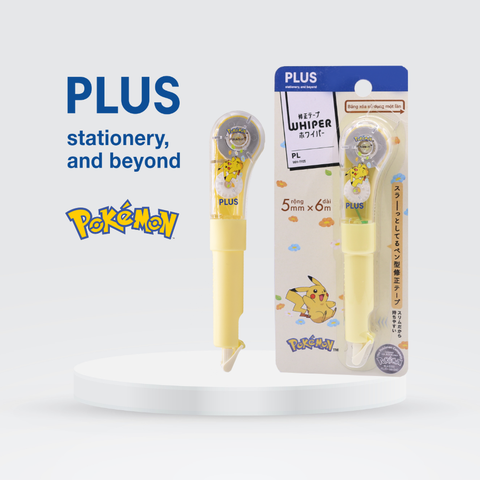 Băng xóa PL Pokemon - Thiết kế dạng bút - Dài 6m