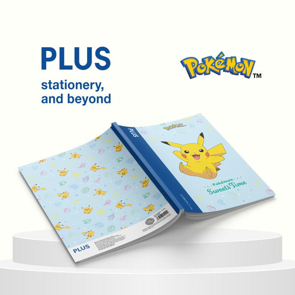 Tập Vở Học Sinh B5 Dòng Kẻ Ngang Plus Họa Tiết Pokémon – 120 Trang