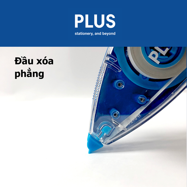Băng Xóa Mini WHIPER Happy Color PLUS (7m x 5mm) – Nhỏ Gọn, Xóa Êm, Màu Sắc Tươi Sáng