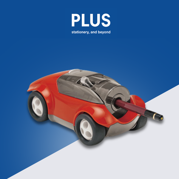 Xe Chuốt Bút Chì Tự Động PLUS – Thiết Kế Hình Xe Hơi Độc Đáo, Dễ Sử Dụng