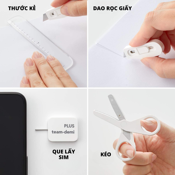 Bộ Dụng Cụ 8 Món Cao Cấp PLUS Mini Team Demi