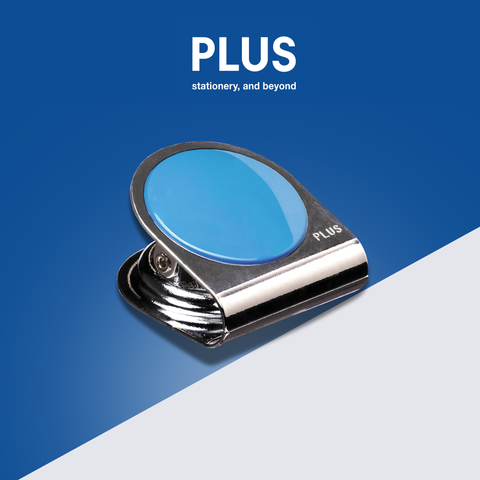 Kẹp Từ Lớn PLUS – Kẹp Nam Châm Giữ 50 Tờ | Nhiều Màu Sắc, Lực Hút Mạnh
