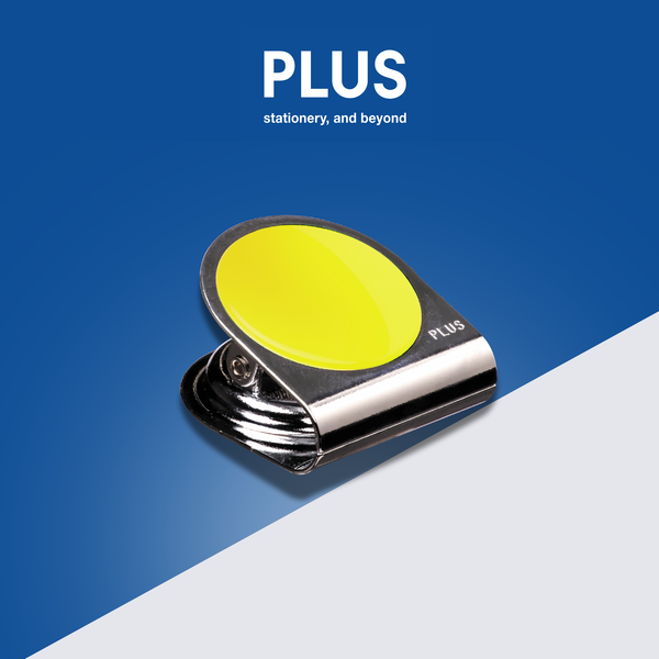 Kẹp Từ Lớn PLUS – Kẹp Nam Châm Giữ 50 Tờ | Nhiều Màu Sắc, Lực Hút Mạnh