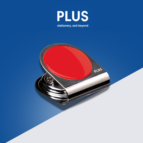 Kẹp Từ Lớn PLUS – Kẹp Nam Châm Giữ 50 Tờ | Nhiều Màu Sắc, Lực Hút Mạnh