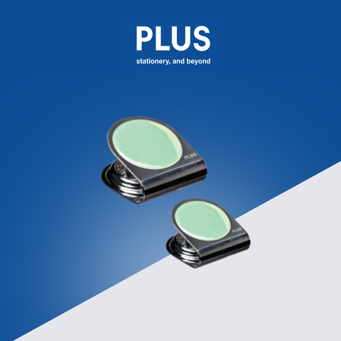 Kẹp Từ Tính Nhỏ PLUS – Nam Châm Dính Bảng Cỡ Nhỏ Giữ 50 Tờ