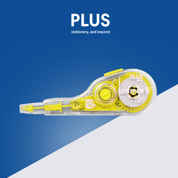 Băng Xóa Kéo PLUS V Happy Color (5mm x 12m) – Thiết Kế Trẻ Trung, Dễ Sử Dụng