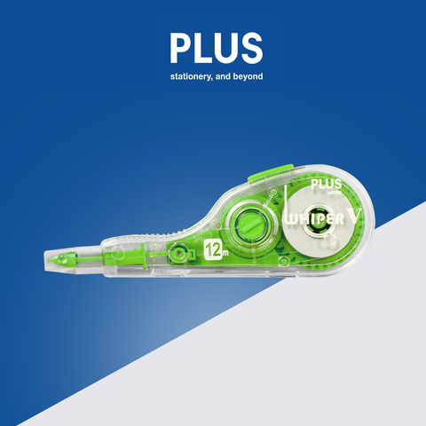 Băng Xóa Kéo PLUS V Happy Color (5mm x 12m) – Thiết Kế Trẻ Trung, Dễ Sử Dụng