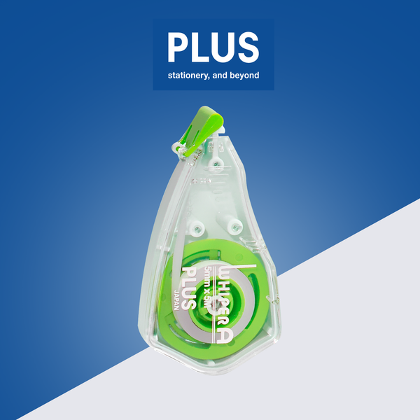 Bút Xóa Kéo PLUS A Happy Color – Băng Dài 8m, Thiết Kế Trẻ Trung, Dễ Sử Dụng