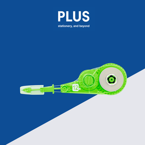 Ruột Thay Thế Băng Xóa Kéo PLUS V (5mm x 12m) – Tiết Kiệm, Chất Lượng Cao