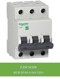  Automat 3P 4.5kA - Át tô mát 3 pha 4.5kA - Automat 3P EZ9F Schneider 