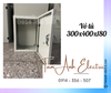 vỏ tủ điện 300x400x180 Tam Anh màu xám sáng