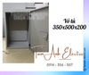 Vỏ tủ điện 350x500x200 màu xám sáng Tam Anh, bề mặt sơn tĩnh điện