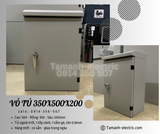  Vỏ Tủ điện ngoài trời 350x500x200mm - Vỏ Tủ sơn tĩnh điện Công Nghiệp 350x500x200mm - Vỏ Tủ ngoài trời 35x50x20cm 