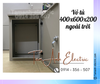 Vỏ tủ điện ngoài trời 400x600x200, sơn tĩnh điện, cty xây lắp điện Tam Anh