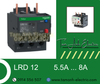 Relay Nhiệt Schneider - LRD Tesys D series - Đuôi Nhiệt Schneider LRD12 (5.5-8)A - rơ le nhiệt schneider