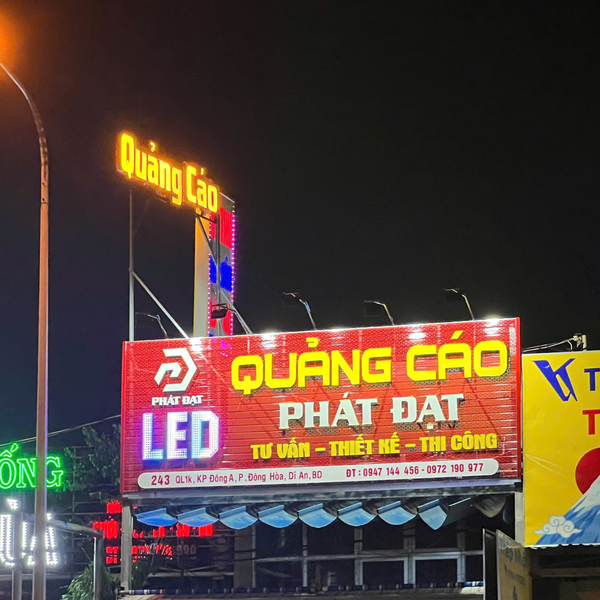  THIẾT KẾ & THI CÔNG BẢNG HIỆU, HỘP ĐÈN 