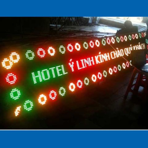  Biển Led Chạy Chữ Full Màu 