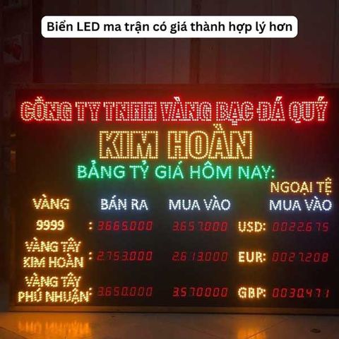  Biển Hiệu Led Giá Rẻ 