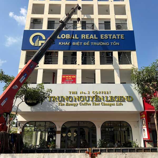  Biển Hiệu Alu Chữ Nổi Đẹp Dĩ An 