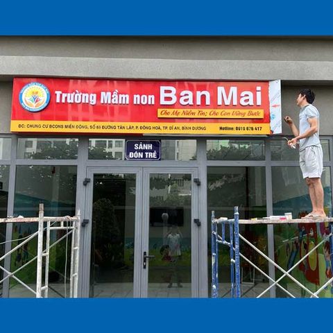  Làm Bảng Hiệu Alu Chữ Nổi Bình Dương Giá Rẻ 