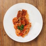  Seafood Spaghetti 