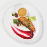  Pan Seared Norwegian Salmon w. Sauce 